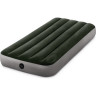 Надувной матрас INTEX Downy Airbed 64760, 76×191×25 см, с встроенным ножным насосом
